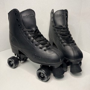 Roller Derby Elite Rewind Reewind Black Roller Skates Men's Size 10