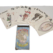 Vintage 1978 Whitman Giant Old Maid Card Game All Cards But Instructions FLAWS