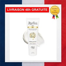 Marilou Bio Crème de Nuit Visage Huile d'Argan Bio 50ml Peaux Sèches