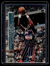 1996-97 Topps Stadium Club Shining Moments Hakeem Olajuwon Auto Houston Rockets