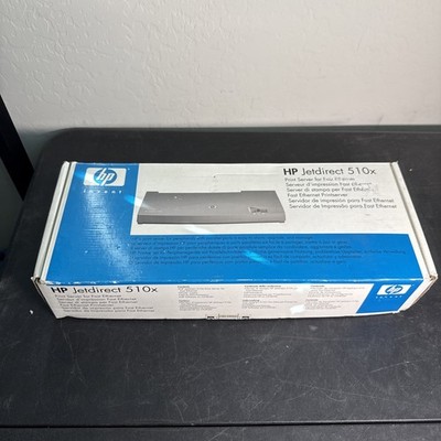 HP JETDIRECT 510X ETHERNET PRINT SERVER J7983G Open Box New