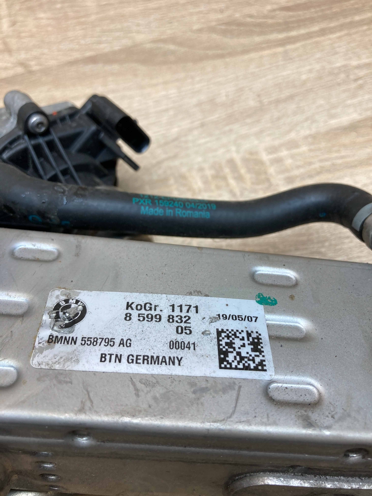 8599832 8513132 BMW G Series EXHAUST EGR COOLER RADIATOR  OE | eBay 