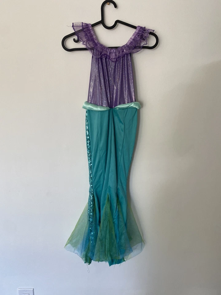 Disfraz Sirena Talla Juvenil 120-130cm (7-8) Foto 4 de 4