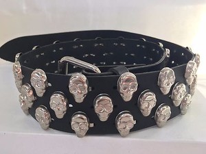 skull studded belt