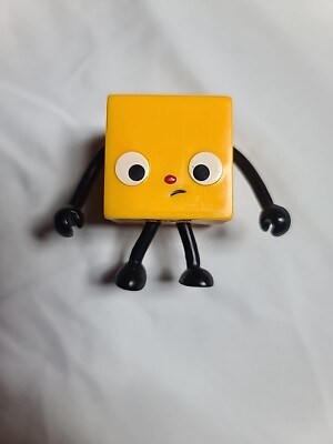 Very Rare The Uh-Ohs NFPA Fire Prevention Toy Cube Figure Nashbox Poseable