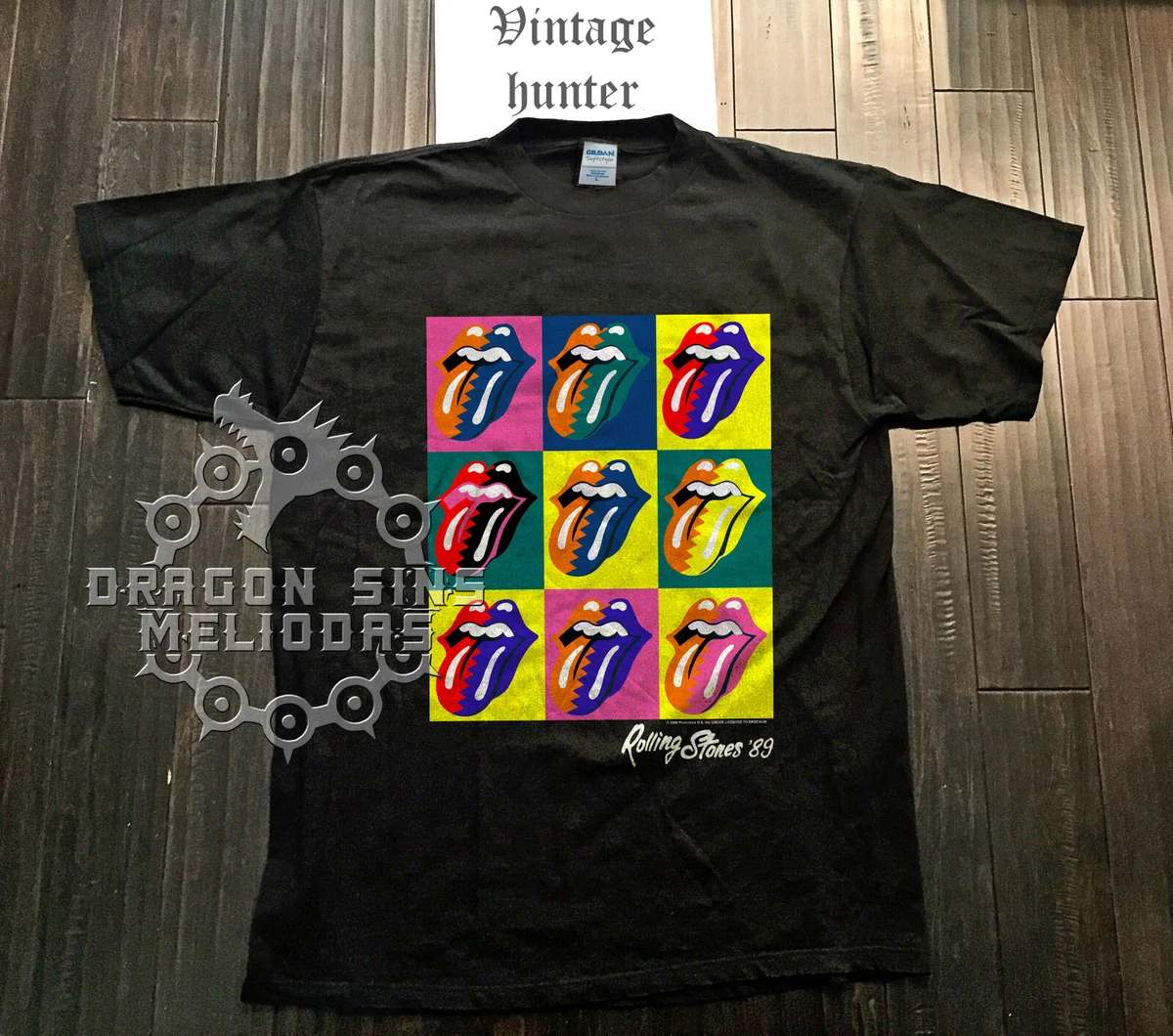 NEW!!! 80s The Rolling Stones North American Tour 1989!!! Steel