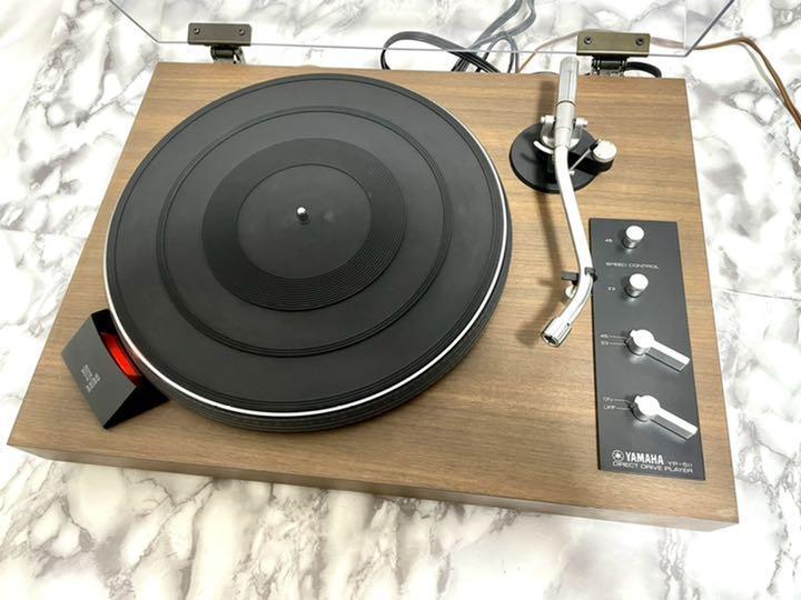 Yamaha YP-511 Direct Drive Record Player Turntable Used From Japan