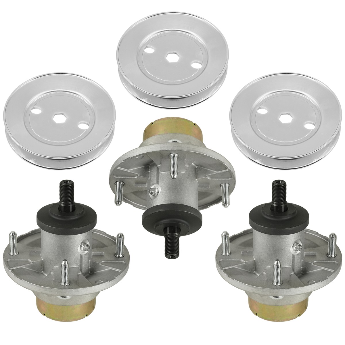 Mower Deck Spindle w/Pulley for John Deere Z515 Z525 Z530 Z535