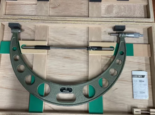 Mitutoyo 103-191 Outside Micrometer, 14-15" Range, .001" Graduation