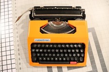 Vintage Robotron Cella Typewriter from the 190s, with case, retro thumbnail