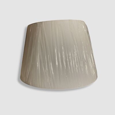Neiman Marcus White Round Drum Lamp Shade