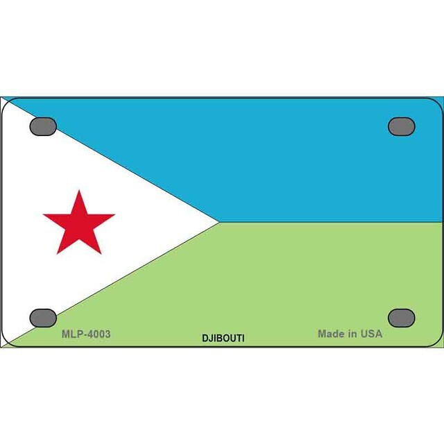 Djibouti Flag MINI Size 4