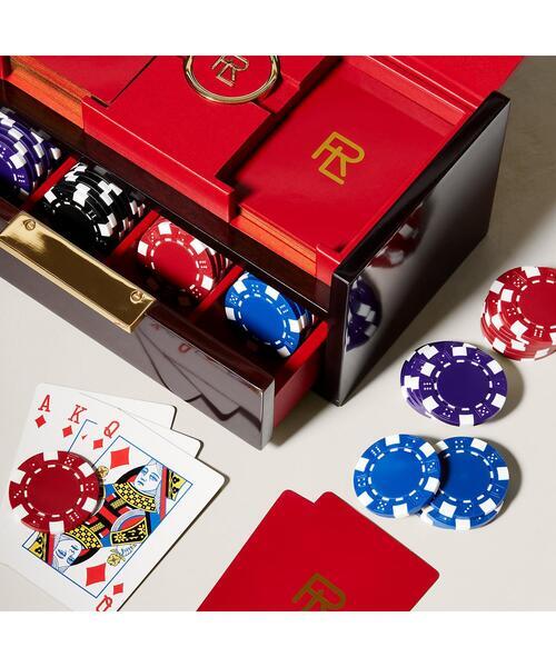 POLO RALPH LAUREN HOME Sutton Poker Sets Poker chips and 2 sets of
