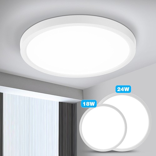LED Ceiling Light Round Panel Down Lights Bathroom Kitchen Living Room