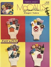 McCall's Creates Finger Tales (Fabric Craft #14029) 1991 6 pgs CG139