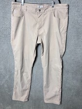 Peter Millar Pants Mens 40x32 Beige Slim EB66 Chino Golf Performance Preppy