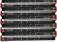 10 x Winn Golf Dri-Tac DriTac Performance Soft Black Grips 5DT-Dg Standard Grey