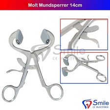 Molt Mundsperrer Mundöffner Mundspreizer Dental HNO Retraktor 14cm