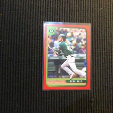 2020 TOPPS TOTAL WAVE 6 #511 SKYE BOLT *RED BORDER #3/10*  ATHLETICS