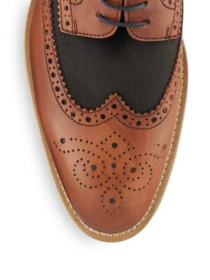 Canvas Oxford Wingtips Italy 9D 
