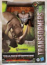 Transformers Rise of the Beasts Voyager Class Rhinox Action Figure 2023 Hasbro
