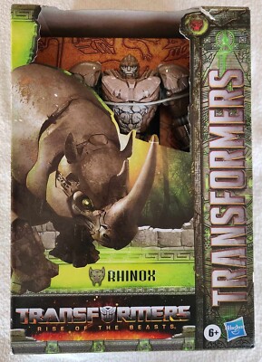 Transformers Rise of the Beasts Voyager Class Rhinox Action Figure 2023 Hasbro
