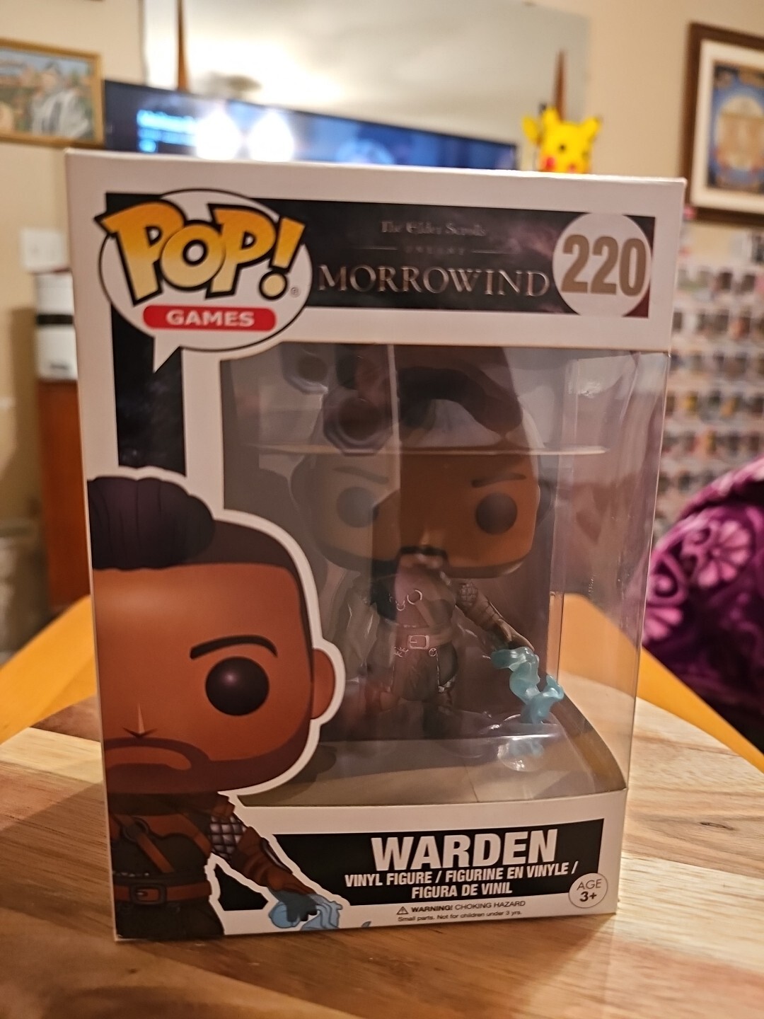 Funko Pop The Elder Scrolls Online Morrowind Warden #220 Auténtico Nuevo