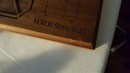 Reloj Xerox Vintage 50 Años de Innovación 5018/5028 Soporte Técnico y Educación - Imagen 3 de 5