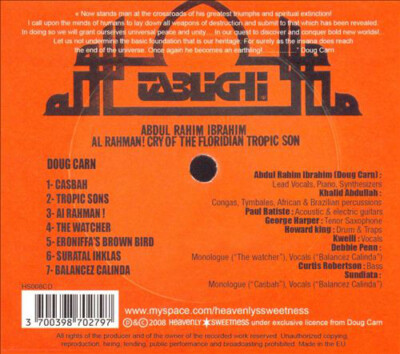 Abdul Rahim Ibrahim Formerly Doug Carn - Al Rahman! Cry Of The