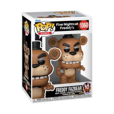 Funko Pop! Unisex Freddy Fazbear Vinyl Figur 1060 multicolor Standard