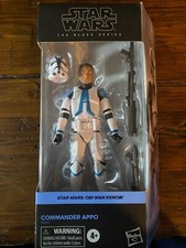 STAR WARS 6    Black Series COMMANDER APPO Figure Target Exclusive