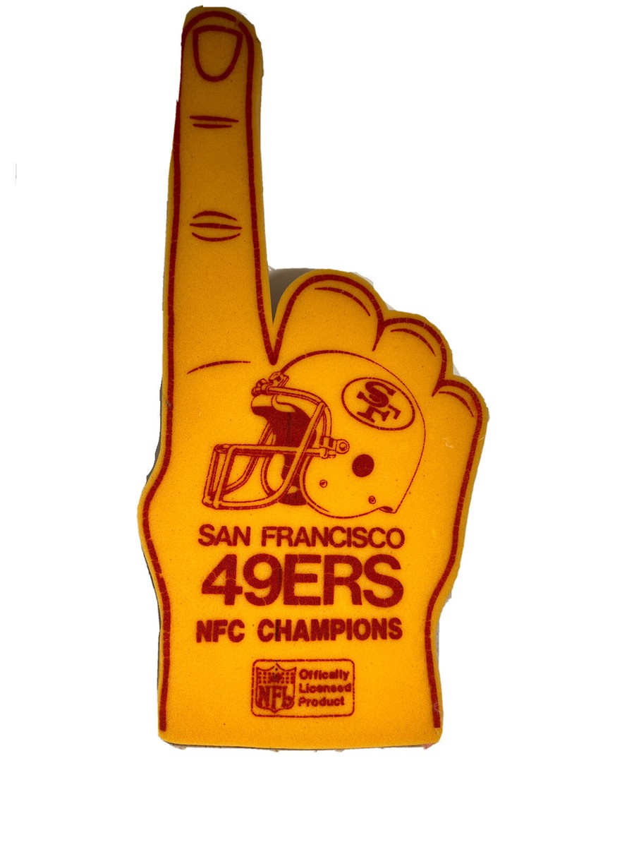 San Fransisco 49ers Super Bowl XIX Stanford Stadium Foam Finger
