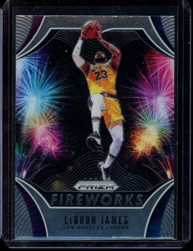Lebron James Fireworks Prizm BGS 9.5 Lebron James Fireworks Prizm BGS 9.5