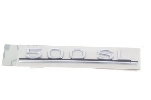 Original Mercedes-Benz R107 500SL  Rear trunk badge logo emblem A1078171515