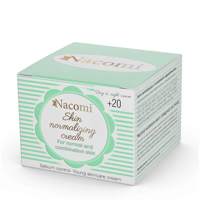 5901878688060 Нормализующий крем Nacomi Silk для нормальной кожи 20 na dzie i na 4690₽