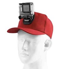 Baseball Cap Hat with Buckle Mount Holder Bracket J-Hook Adapter for GoPro DJI