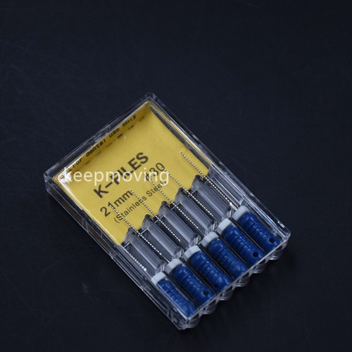 1 Pack Dental K-File Stainless Steel Endodontic Instruments Hand Use 21/25/31mm - 第 60/81 張圖片