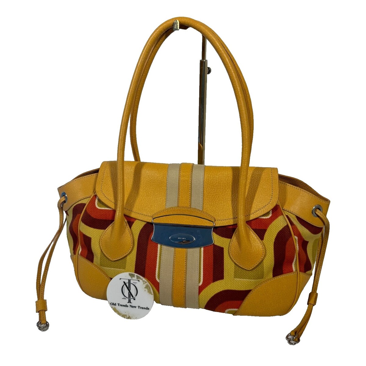 Salvatore Ferragamo Leather Exterior Geometric Bags
