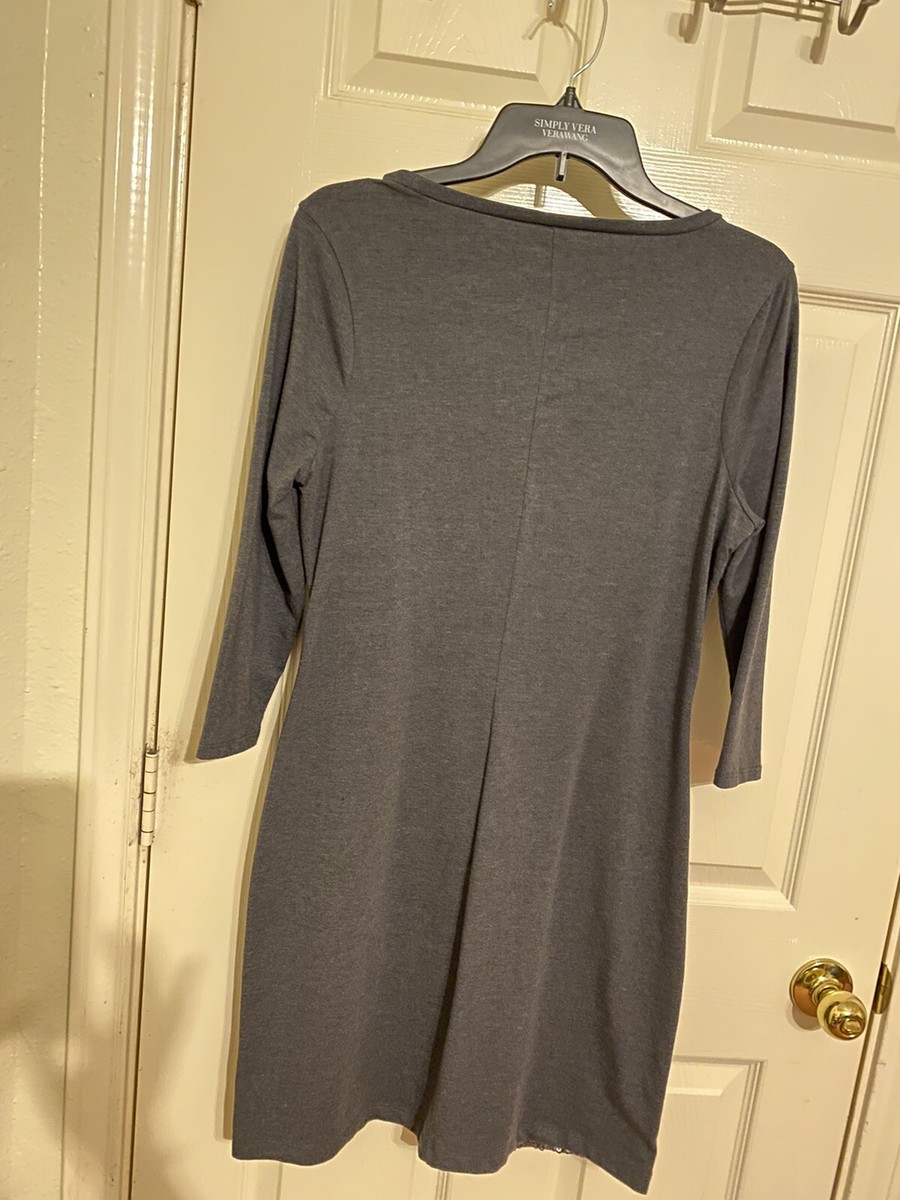 Sequin dress Old Navy Gray Color Small Size | eBay