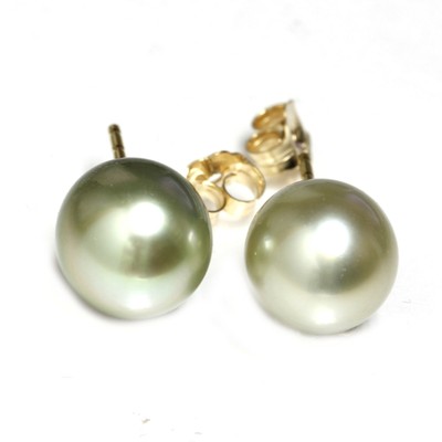 Details about New Classic Natural Round Tahitian Gray Pearl Earrings 14k Yellow Gold Details about New Classic Natural Round Tahitian Gray Pearl Earrings 14k Yellow Gold