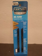 Century Drill 3 1/8" x 10TD Universal Shank Alloy Jig Saw Blades 2Pcs 06810