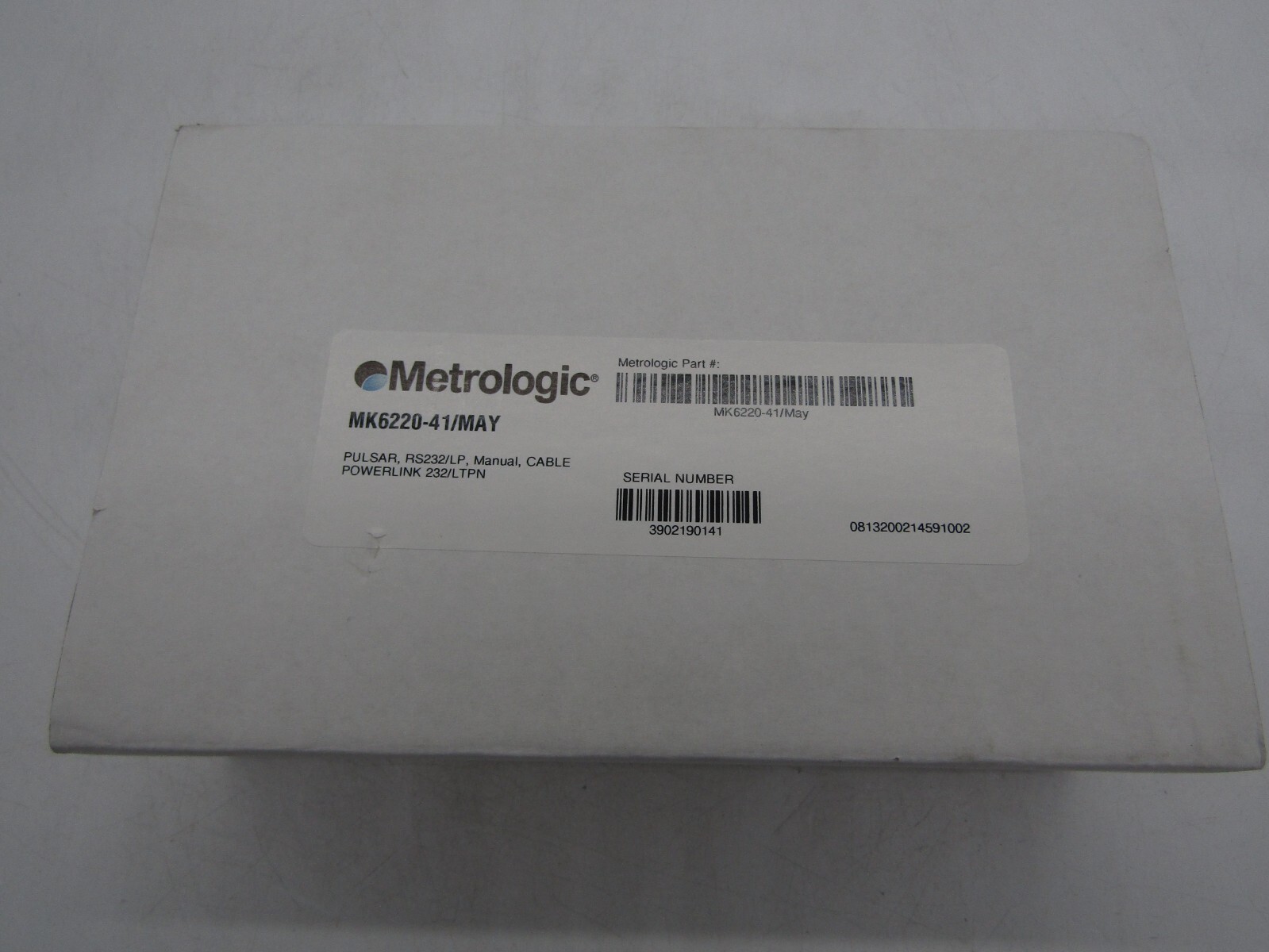 Metrologic Pulsar MS6220 Serial Laser Barcode Scanner