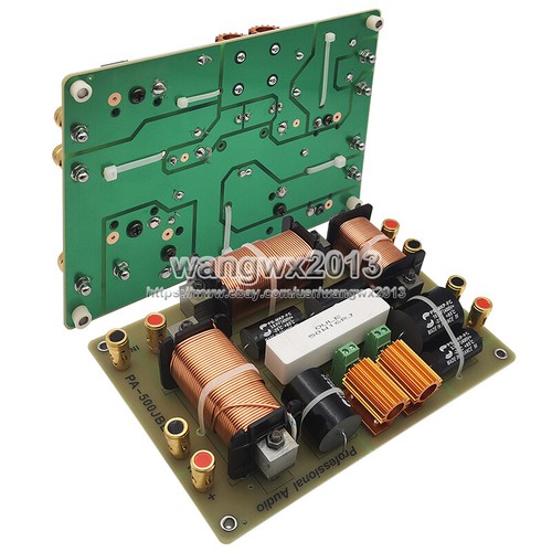 Passive 2 Way 1500W Dual Woofer Audio Crossover Speaker Frequency Divider Filter - Picture 6 of 6