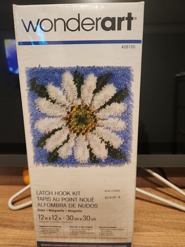 Spinrite-Wonderart Latch Hook Kit 12"X12"-Daisy