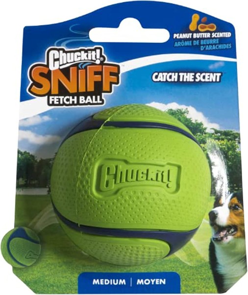 Chuckit! - Peanut Butter Sniff Fetch Ball - Verfolgungsball FüR Hunde - Ball-image