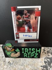 2022-23 Panini Donruss Optic - Signature Series Monte Morris #SS-MMR (AU)