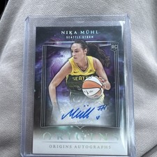 2024 Panini Origins WNBA Origins Auto Nika Muhl  Rookie Auto RC SSP Ebay 1/1 🔥