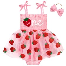Baby Girl 1st Birthday Outfit Girl First Birthday Clothes One Year Old Gifts ...