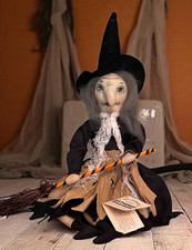 Joe Spencer Halloween Gallerie II Soft Gabriella Witch 18" NEW