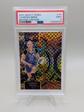 2024 Select WNBA Bronze Checker Prizm 33/49 Cameron Brink #191 PSA 9 Rookie